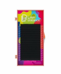 Ресницы черные Le Maitre "Lash Balance" 16 линий L 0.07 12 mm
