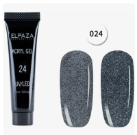 Акригель ELPAZA (Эльпаза) REFLECTIVE (Светоотражающий) ACRYL GEL UV/LED 024, полигель, 15мл срок до 12.25