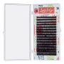Омбре ресницы Lash&Go микс 0,07/D/7-14 mm "Коричневый" (16 линий)