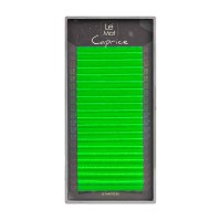 Ресницы Neon Yellow Le Maitre &quot;Caprice&quot; 20 линий M 0.07 MIX 8-15 mm