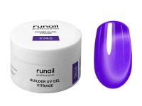Моделирующий УФ-гель витражный BUILDER UV GEL VITRAGE, ruNail 15г №9745
