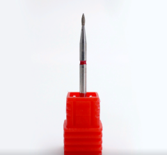 Фреза алмазная 257-14, красная (в индивидуальной упаковке), Foxy Expert