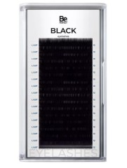Черные ресницы Be Perfect L/0,07 12 mm, 16 линий