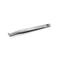 Пинцет для наращивания ресниц Lovely тип "Круглый сапожок" "Stiff Hold" жесткий