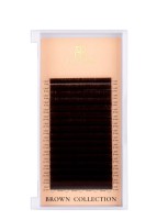 Ресницы коричневые BARBARA Kashtan МИКС C 0.07 4-11 mm 16 линий