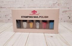 Лак-краска для стемпинга, Global Nail stamping nail polish, золотой, 6 мл