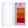 Цветные ресницы Enigma микс 0,07/D/8-12 mm "Spicy citrus" (15 линий)