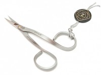 Ножницы маникюрные с изогнутыми кольцами; с проф.ручной заточкой, Zinger zSPr-1322-SH-Salon