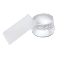 Силиконовый штамп для стемпинга (со скрапером) №6180, ruNail