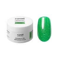 Моделирующий УФ-гель светоотражающий BUILDER UV GEL REFLECTIVE COLOR, 15г банка №9656 ruNail