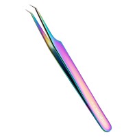 Пинцет Мини-L 45° Enigma (Chameleon) с ручной заточкой extra-sharp
