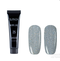 Акригель ELPAZA (Эльпаза) REFLECTIVE (Светоотражающий) ACRYL GEL UV/LED 025, полигель, 15мл срок до 12.25