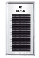 Черные ресницы Be Perfect L/0,10 09 mm, 16 линий