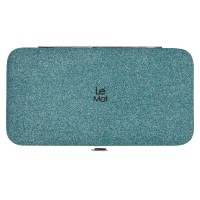 Магнитный кейс Le Maitre для 3 пинцетов Sapphire Azure