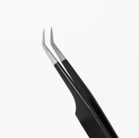 Пинцет для наращивания Rili тип L (7 мм) Black Line