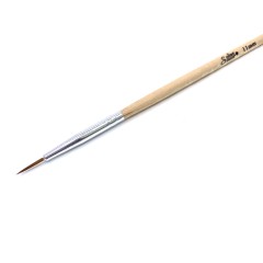 Кисть для дизайна ногтей Soline Charms, тонкая ручка, 11 мм