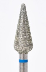 Фреза Bloom алмазная Капля 4.0*12 мм круглый край средний абразив 866.104.161.012.040