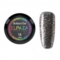Гель-краска ELPAZA (Эльпаза) Brilliant Gel #14, для дизайна, 5мл