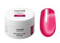 Моделирующий УФ-гель витражный BUILDER UV GEL VITRAGE, ruNail 15г №9753