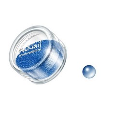 Дизайн для ногтей: бульонки (цвет: синий) №0307, ruNail