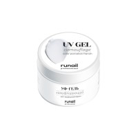 Камуфлирующий УФ-гель (цвет: фарфоровый френч), 15 г №4070, ruNail