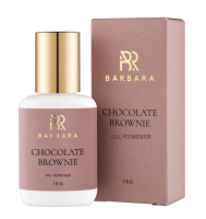 Гелевый ремувер BARBARA с ароматом брауни, 15 г