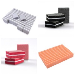 Баф для ногтей шлифовальный плоский, маленький, 35*25*10 мм