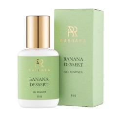 Гелевый ремувер BARBARA с ароматом банана, 15 г