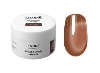 Моделирующий УФ-гель витражный BUILDER UV GEL VITRAGE, ruNail 15г №9755