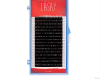 Ресницы чёрные LASHY, CC 0.07 14мм - 16 линий