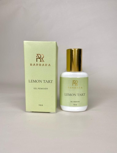 Гелевый ремувер BARBARA с ароматом лимона, 15 г