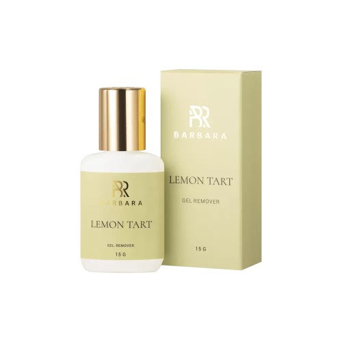 Гелевый ремувер BARBARA с ароматом лимона, 15 г