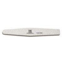 Пилка для ногтей &quot;ромб&quot; 120/240 хит продаж (серая) в индив. упаковке TNL
