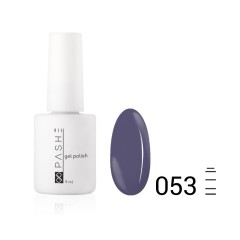 Цветной гель-лак PASHE №053 - &quot;Синий дым&quot;, (9 мл)