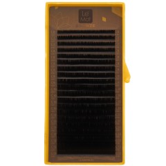 Ресницы коричневые Truffle Le Maitre "Bronze" 20 линий C 0.07 MIX 6-13 mm