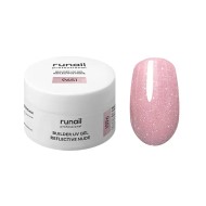 Моделирующий УФ-гель светоотражающий BUILDER UV GEL REFLECTIVE NUDE, 15г банка №9651 ruNail Моделирующий УФ-гель светоотражающий BUILDER UV GEL REFLECTIVE NUDE, 15г банка №9651 ruNail