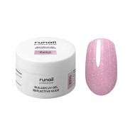 Моделирующий УФ-гель светоотражающий BUILDER UV GEL REFLECTIVE NUDE, 15г банка №9652 ruNail Моделирующий УФ-гель светоотражающий BUILDER UV GEL REFLECTIVE NUDE, 15г банка №9652 ruNail