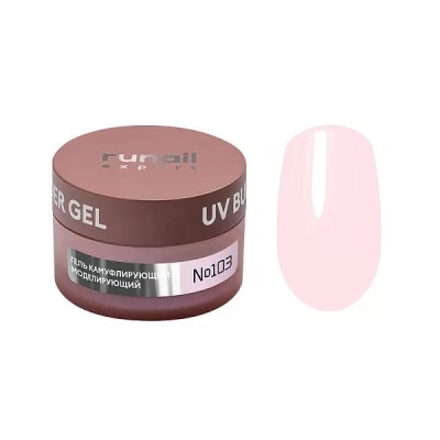 Гель моделирующий UV BUILDER GEL Runail Expert №103, 50г банка