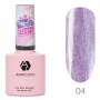 Закрепитель для гель-лака ADRICOCO Sweet Top, перламутровый №04 - лавандовый зуко, 8 мл