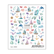 Слайдер-дизайн весна-лето №8682, ruNail