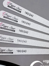 Пилка тонкая капля FayaStar 180/240 (1шт) Пилка тонкая капля FayaStar 180/240 (1шт)