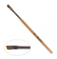 Кисть для бровей скошенная Mileo №5