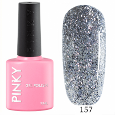 PINKY (Пинки) гель-лак Classic 157 Серебряная Пыль, 10 мл-228x228