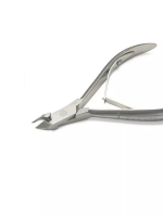 Кусачки маникюрные, Zinger, серебряные c 2 пружинами; с проф.ручной заточкой (ara-108)