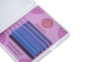Цветные ресницы Enigma "Aqua" микс 0,07/C/7-12 mm (6 линий)