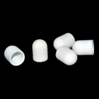 Колпачок насадка абразивный, для педикюра и маникюра,белый, 16*25 мм