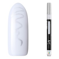 Маркер Bloom для росписи ногтей СЕРЕБРО