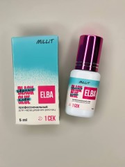Клей черный для наращивания Millit Elba, 5мл срок до 29.05.26