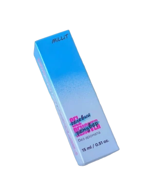 Гелевый ремувер Millit без аромата, 15 мл