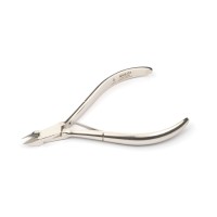 Кусачки маникюрные серебряные c 1 пружиной; с проф.ручной заточкой, Zinger zSPr-PS-008-1-SL-SH-Salon